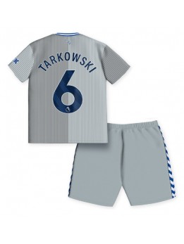 Otroški Nogometna dresi replika Everton James Tarkowski #6 Tretji 2023-24 Kratek rokav (+ hlače)